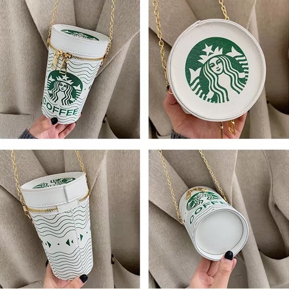 RESTOCKED Coffee Cup Shoulder Crossbody Bag - Picture 2 of 3